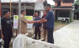 Proses Probebaya Pengecoran di RT.05 Kelurahan Bantuas  Palaran