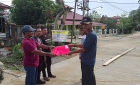 Proses Probebaya Pengecoran di RT.14 Kelurahan Bantuas  Palaran